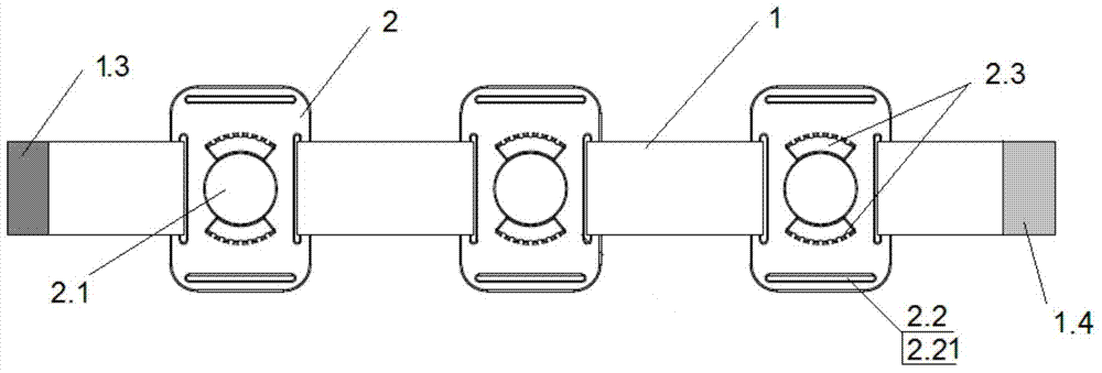 Wearable bio-electricity signal collection device