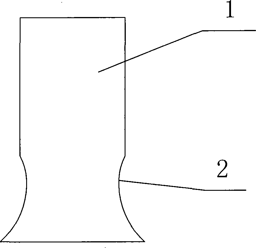 Method for shaping throat liner lining