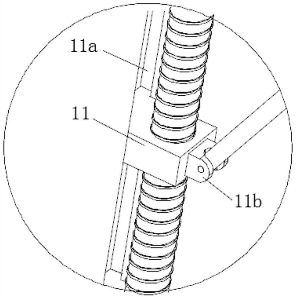 Display screen adjusting device suitable for exhibition rack