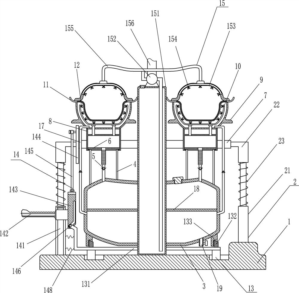 A self-spraying foot washing and disinfection device