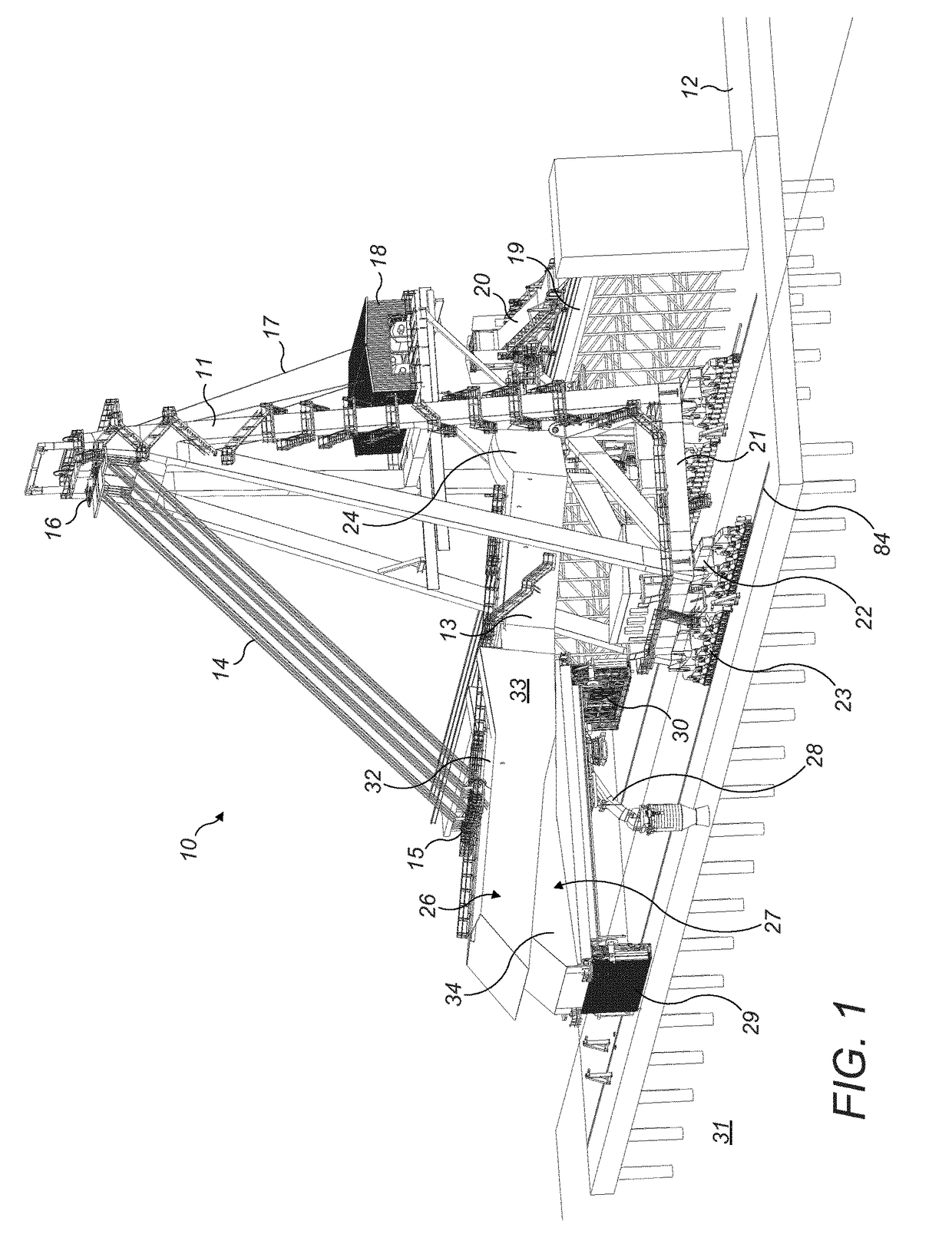 Cargo transporter loading assembly