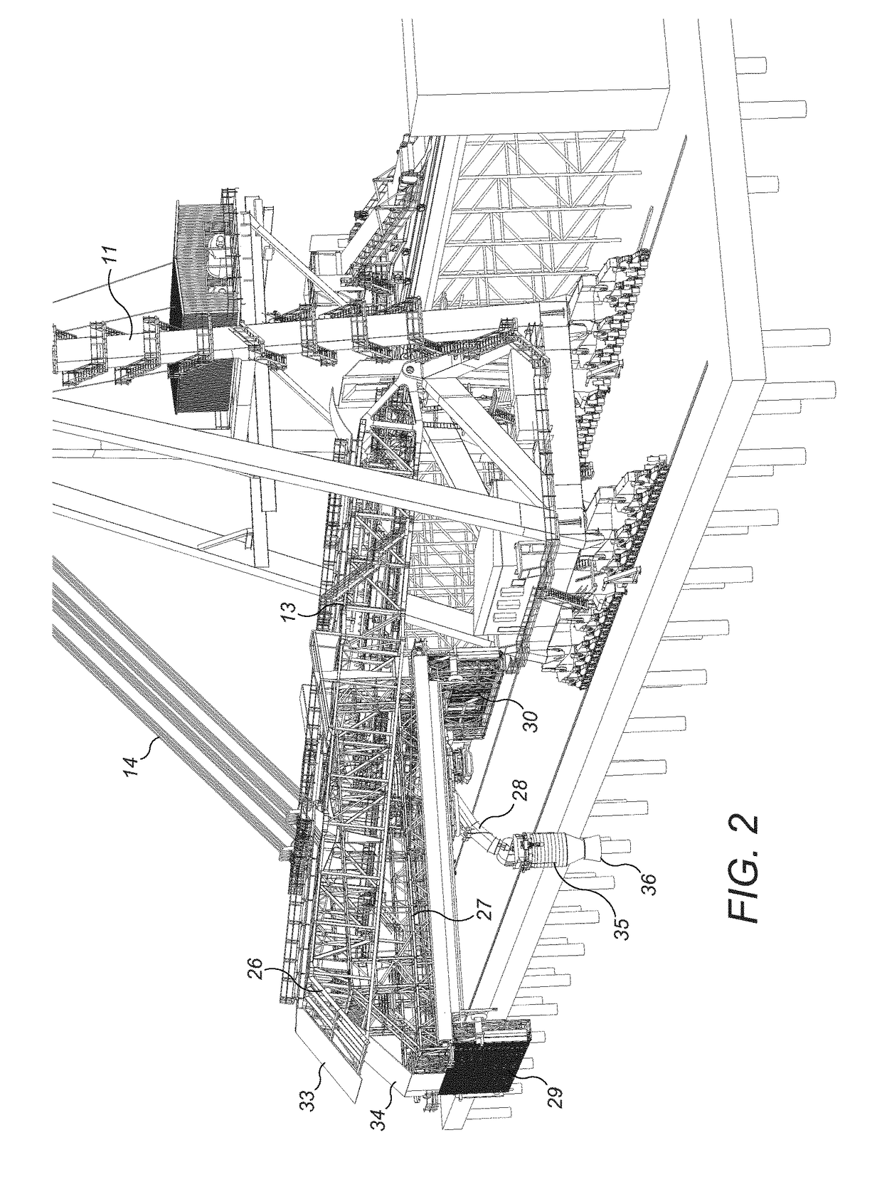 Cargo transporter loading assembly