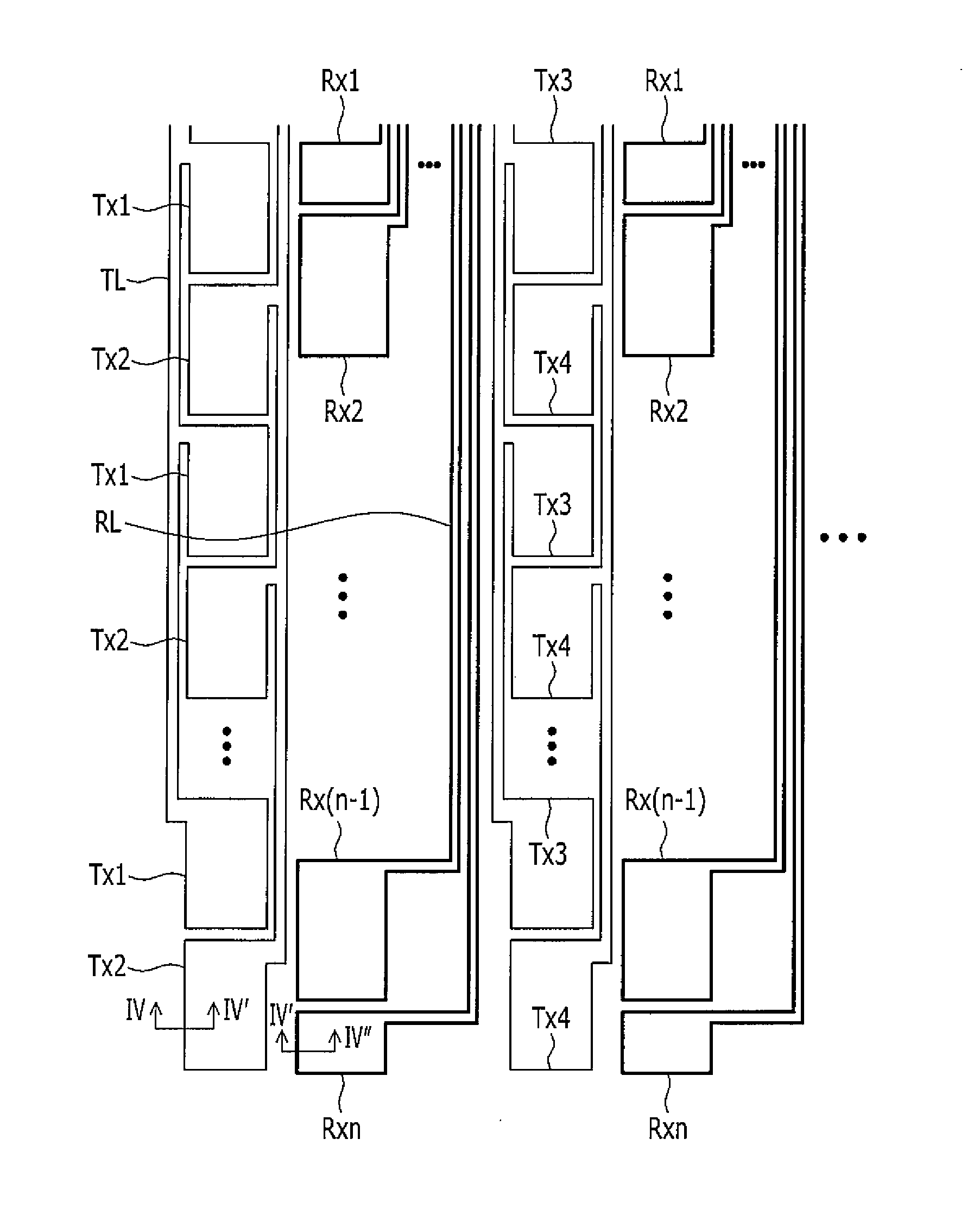 Touch sensor of electromagnetic resonance type and display device including touch sensor