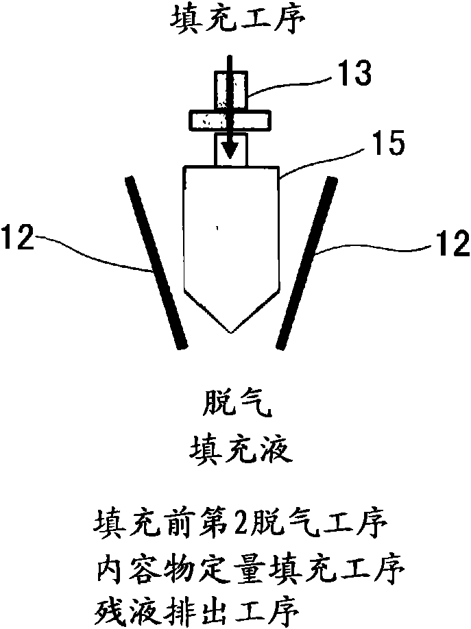 Method of packing liquid filling into spouted pouch and sealing the pouch and apparatus therefor
