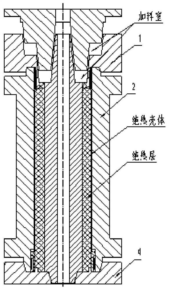 Solid rocket motor combustor insulation layer injection or injection molding tooling and its process