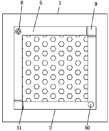 Heat dissipation type driving bottom plate combination mechanism