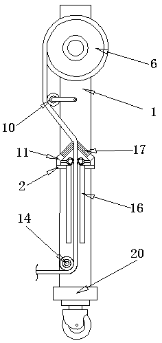 Destaticizing device for glass fiber woven fabric production