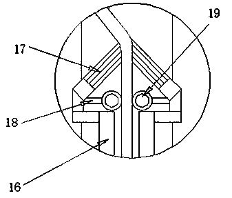 Destaticizing device for glass fiber woven fabric production