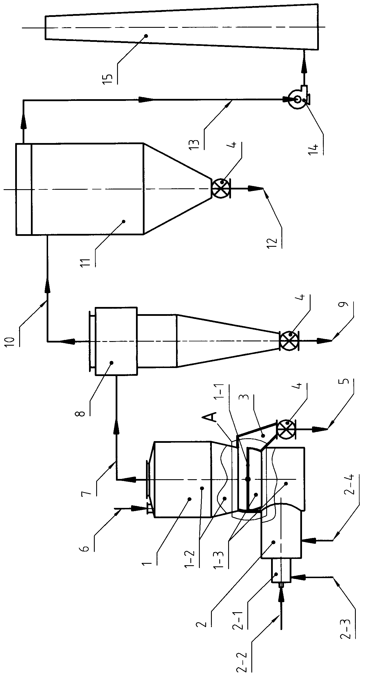 Boiling type material drying method and special boiling kettle thereof