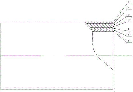 Double-sided polyurethane high-pressure wear-resistant composite hose and machining process thereof