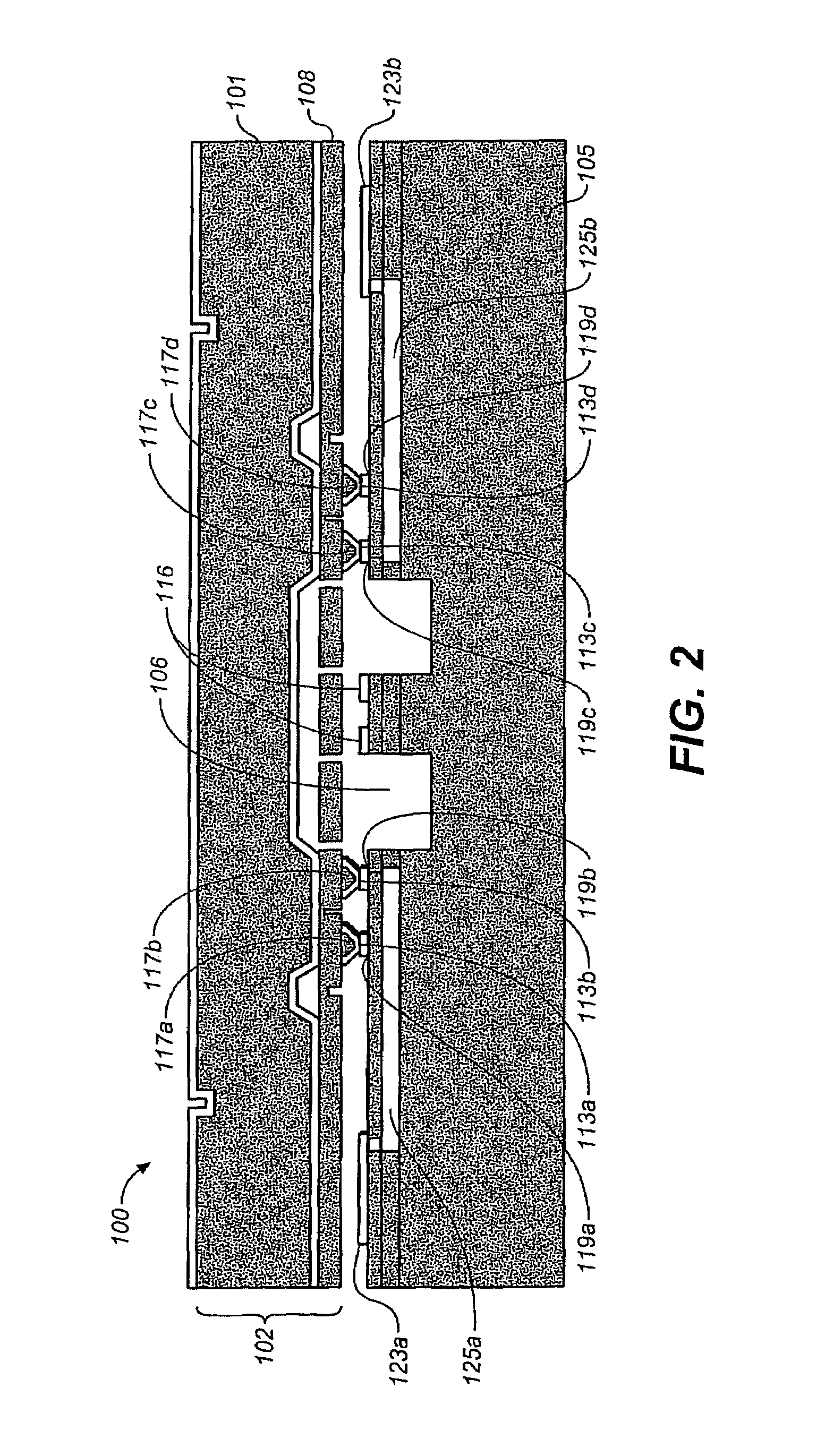 Method of fabrication of a AL/GE bonding in a wafer packaging environment and a product produced therefrom