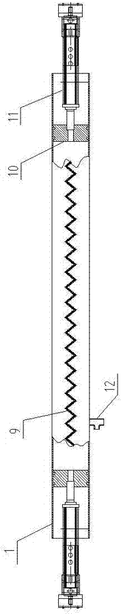 Belt-type vacuum dehydration device