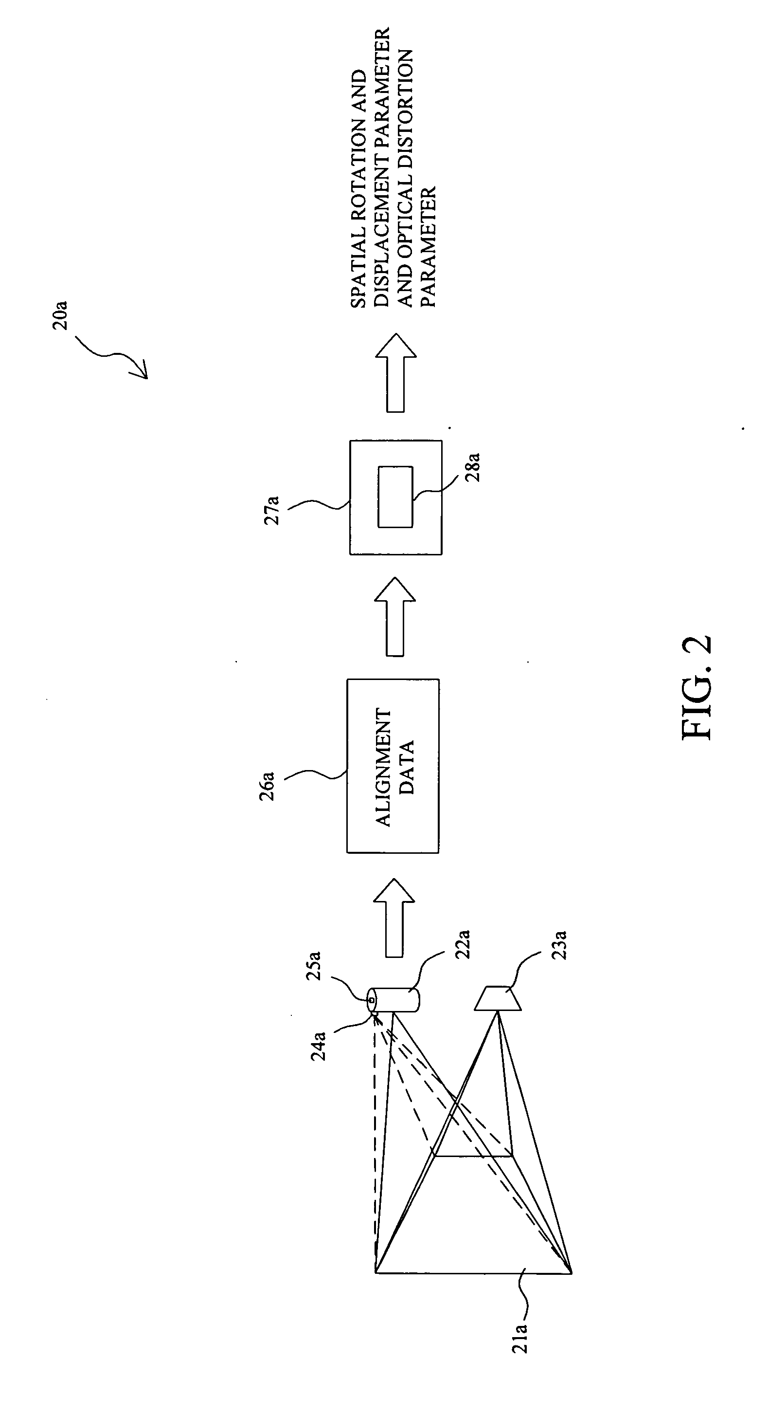 Pointing input system and method using one or more array sensors