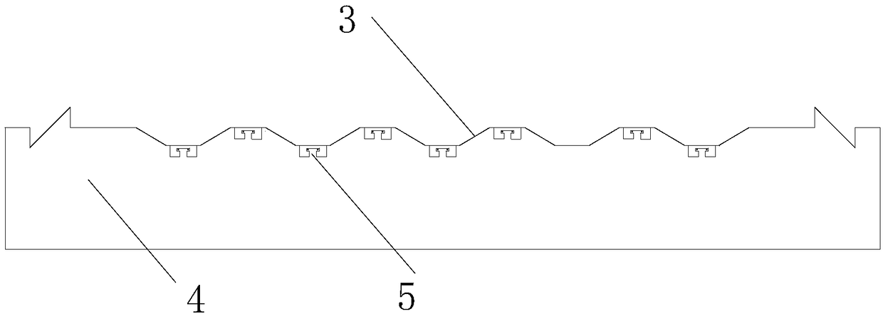 Corrugated steel web plate and lining concrete connecting system, bridge and method