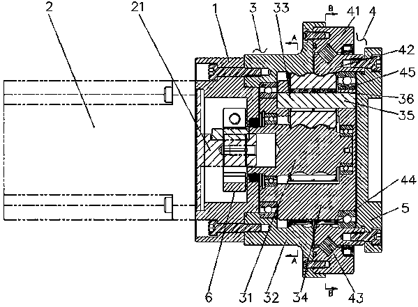 Planetary reducer with small tooth difference