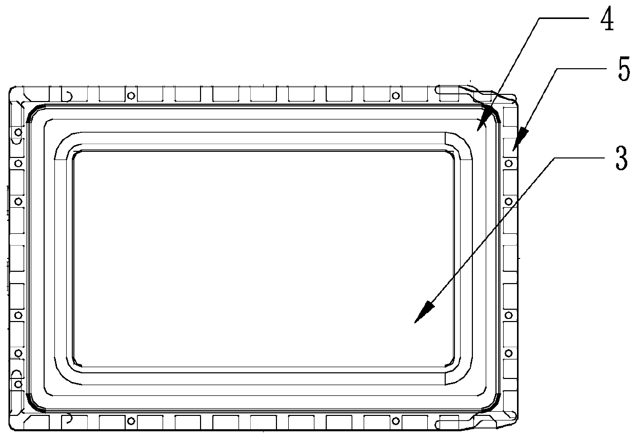 A microwave shielding plate and microwave cooking device