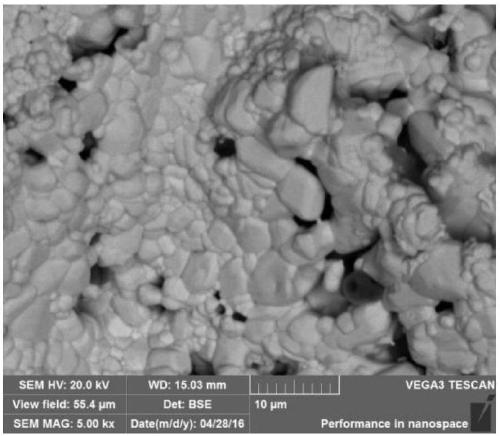 Preparation method of carbon/carbon composite material surface reaction deposition metal tungsten skeleton coating