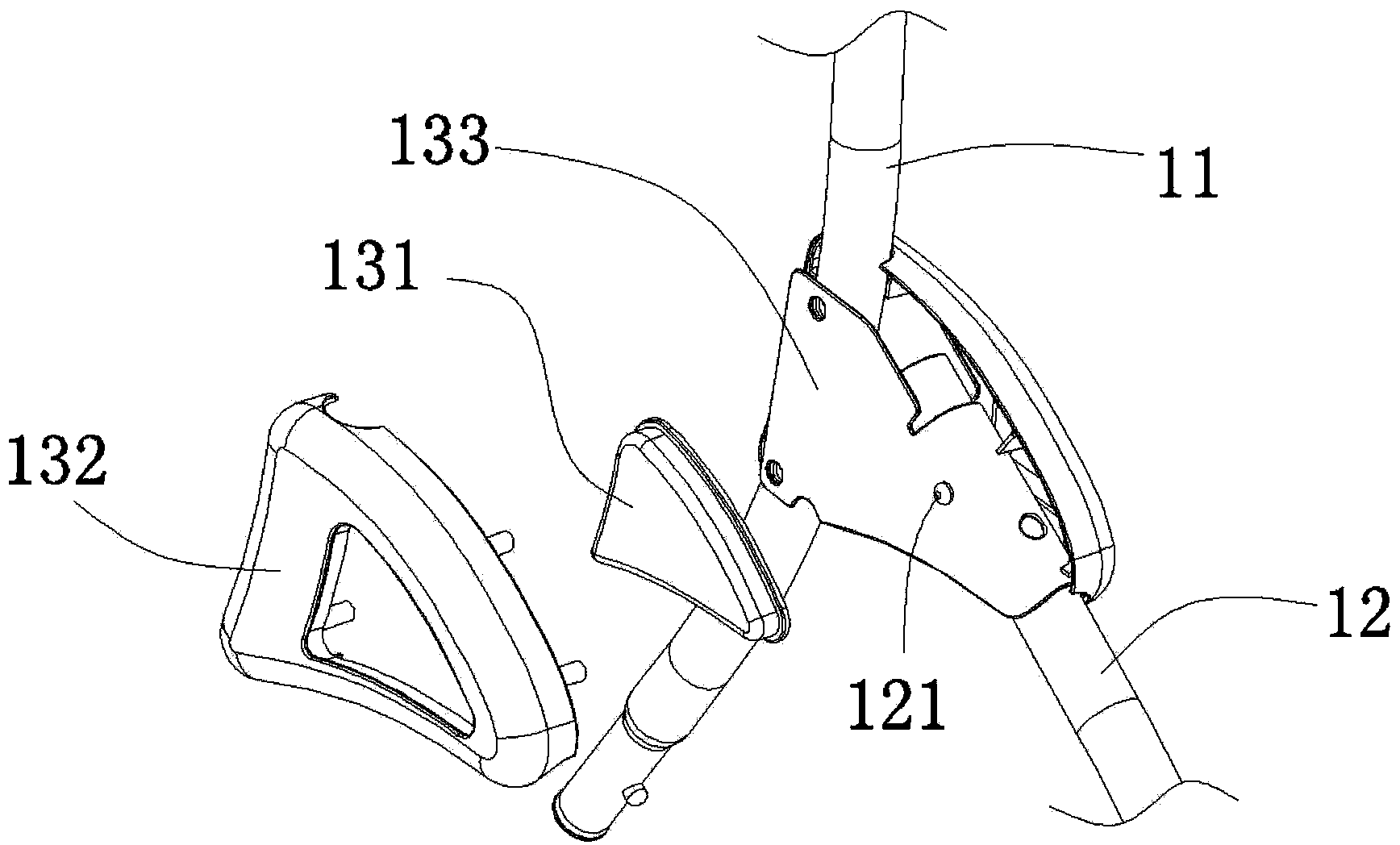 Automatic rocking chair for children