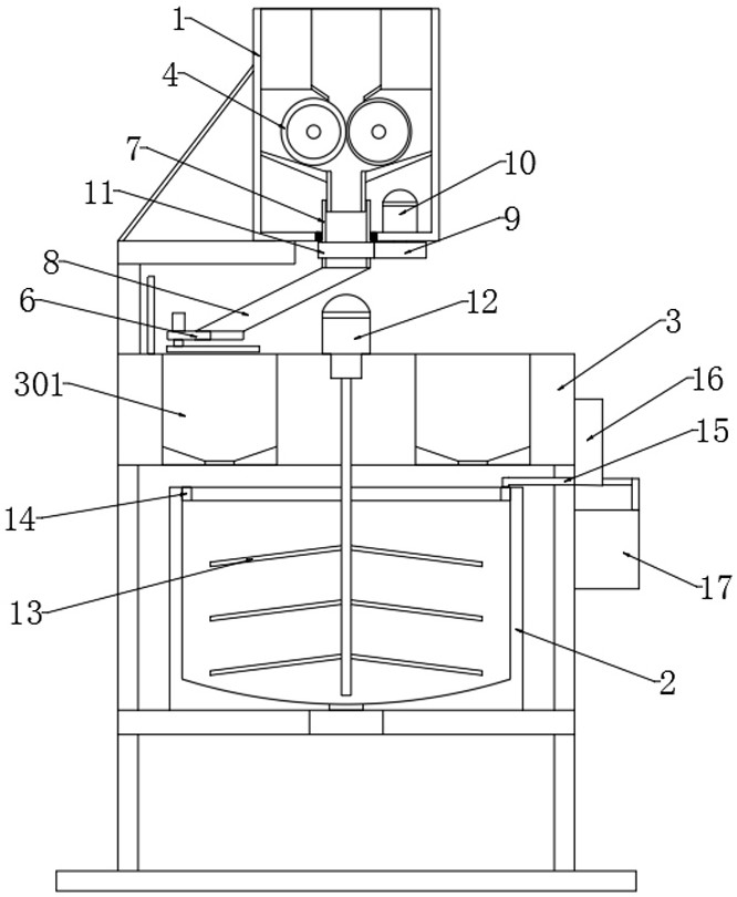 A kind of preparation method of composite zircon powder