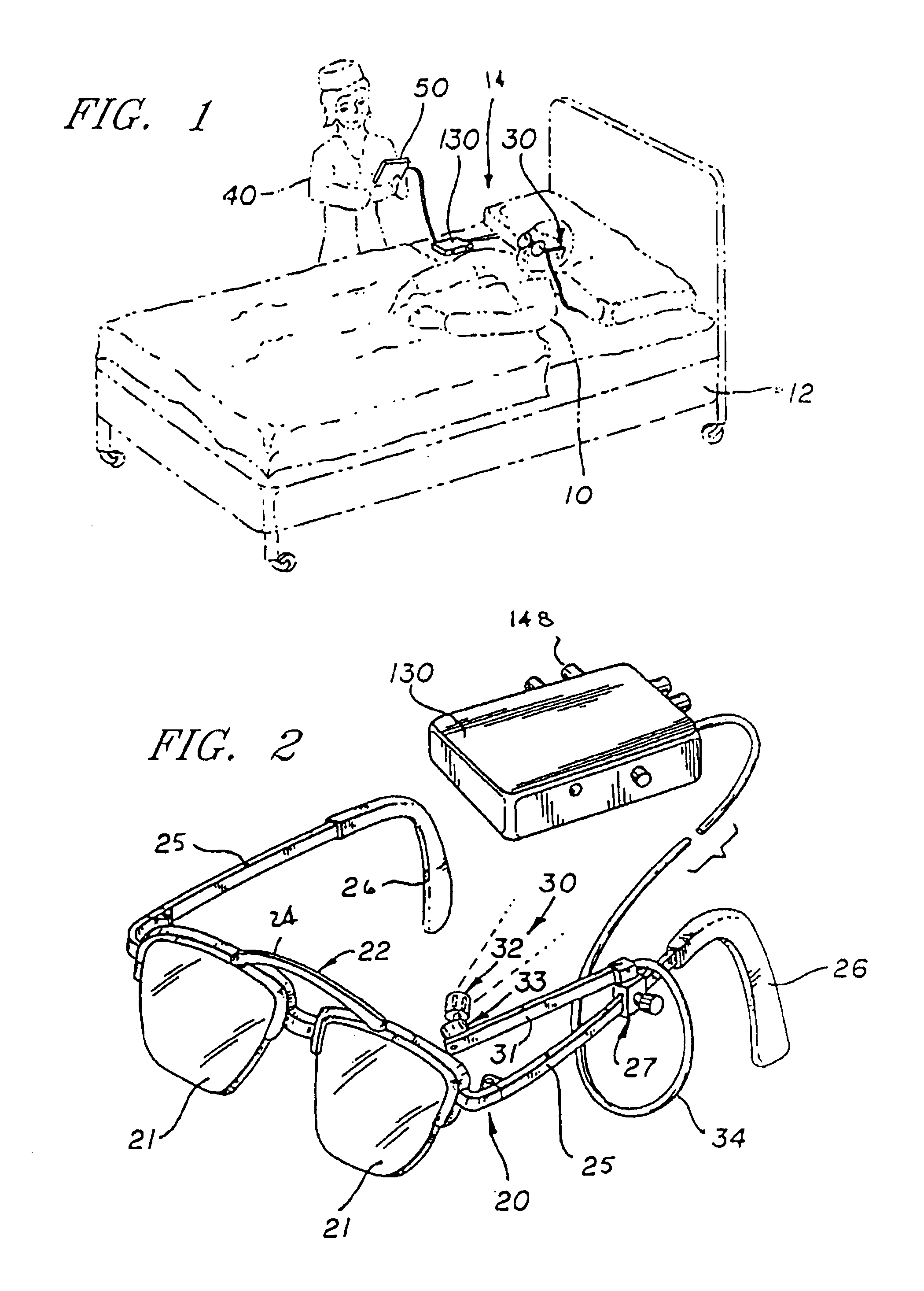 System and method for monitoring eye movement