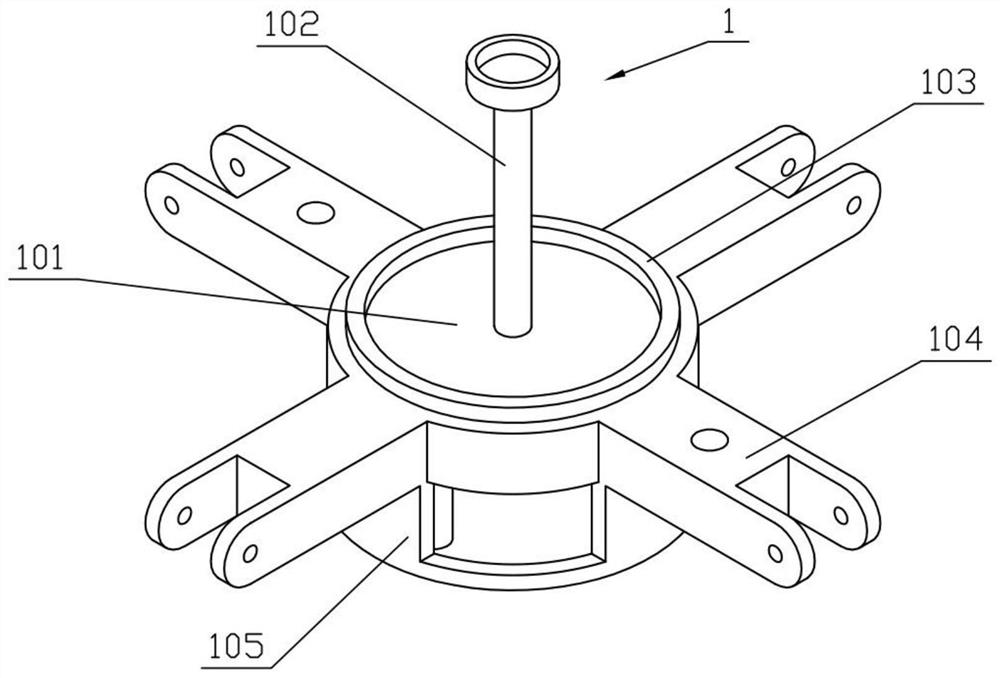 An auxiliary fixing device for a railway signal machine