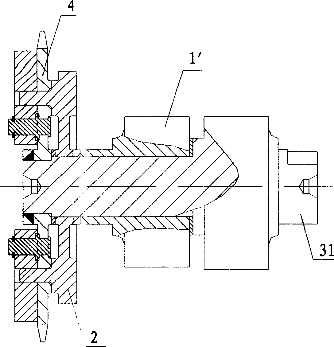 Petrol engine variable valve timing device