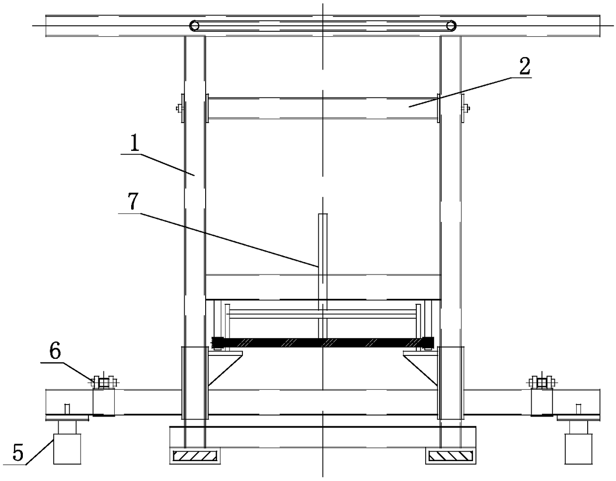 High-low pressure plate cabinet transporting-mounting vehicle