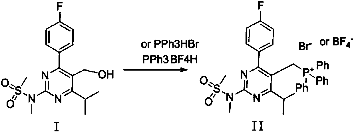 Preparation method of rosuvastatin calcium intermediate