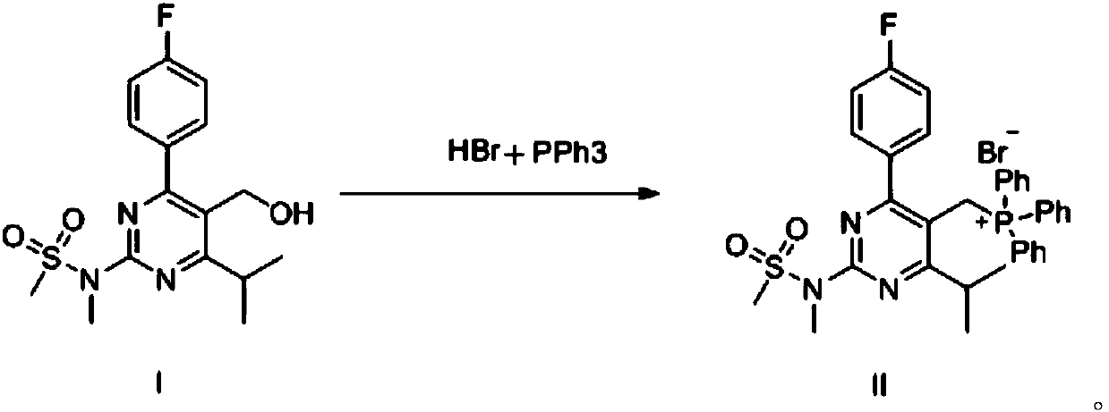 Preparation method of rosuvastatin calcium intermediate