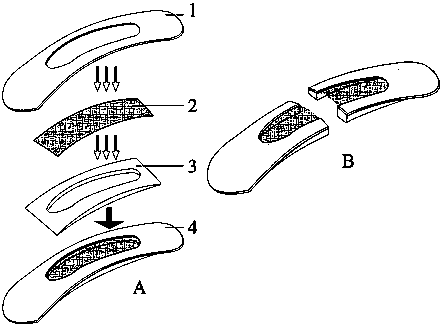 Open type adhesive bandage