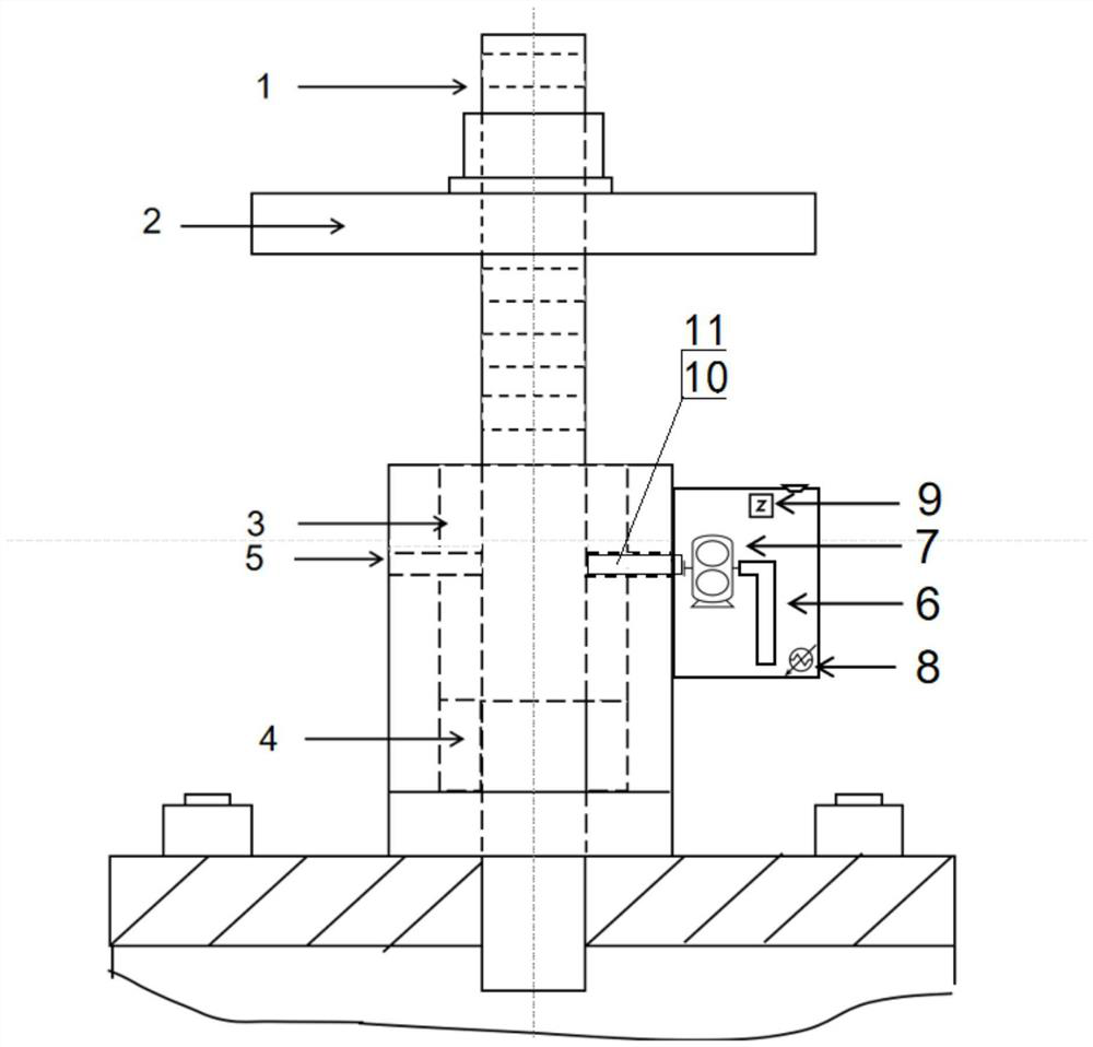 Lubricating system capable of prolonging service life of valve copper bush and working method of lubricating system