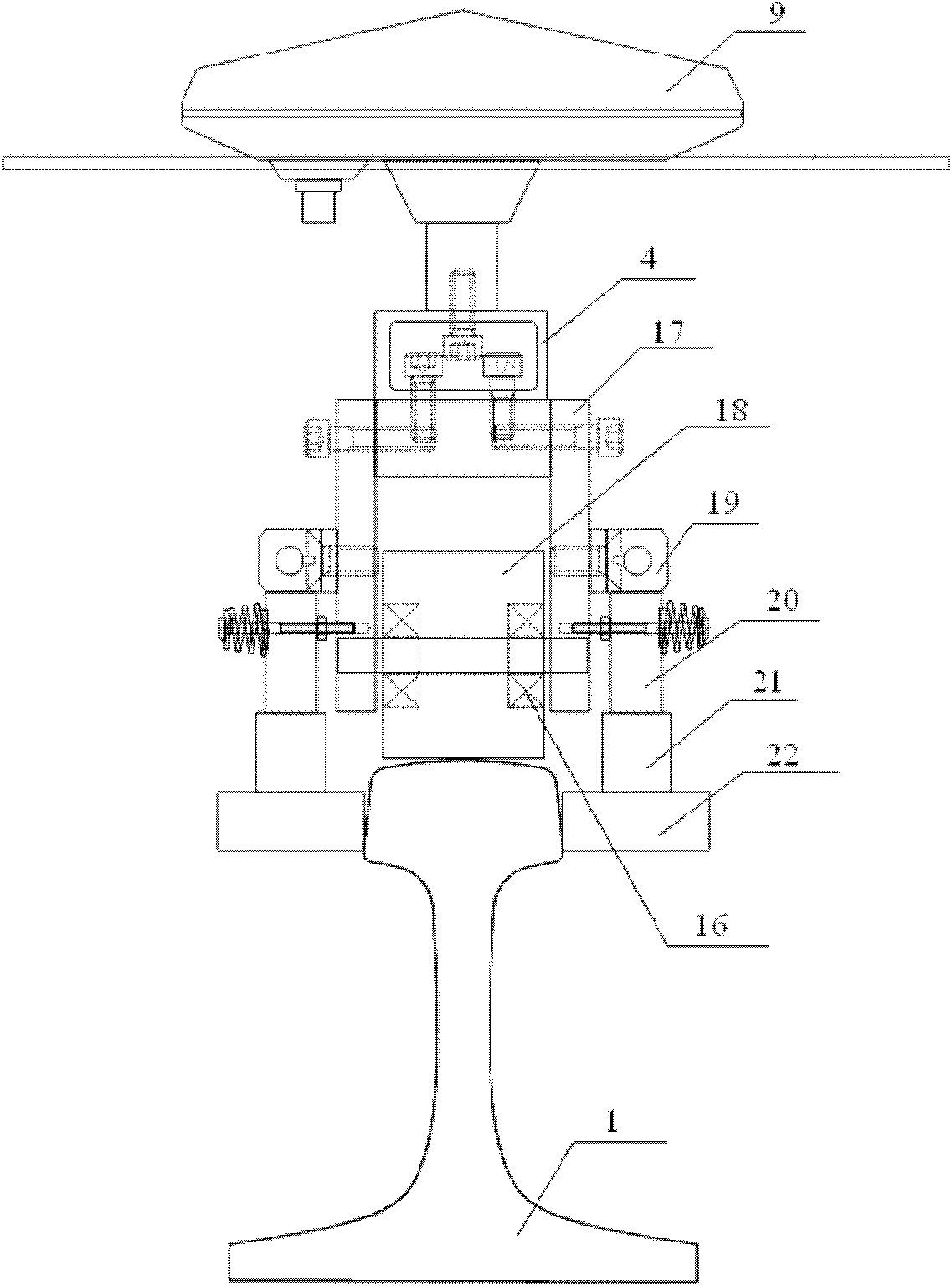 GPS (Global Positioning System) track irregularity detection system and method