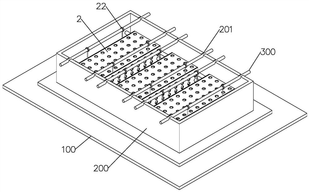 A light cavity floor, mold and processing technology