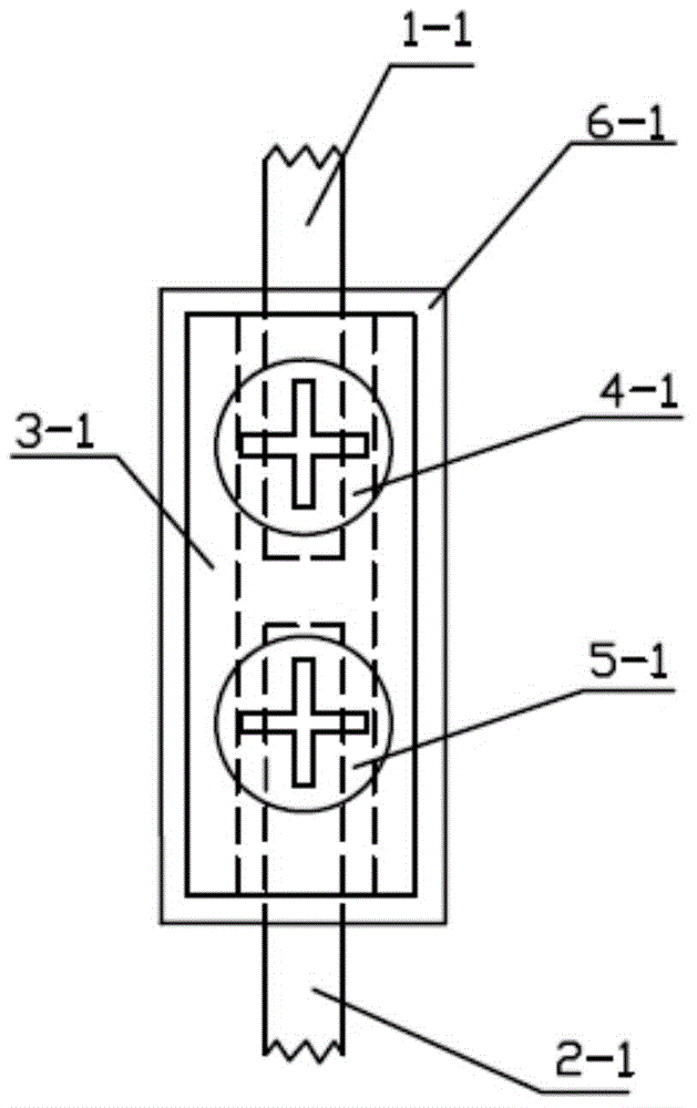 A power failure and recovery terminal in a centralized meter box