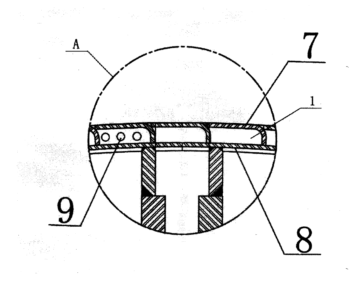 Support system for open-type full cross-section rock tunnel boring machine and support method