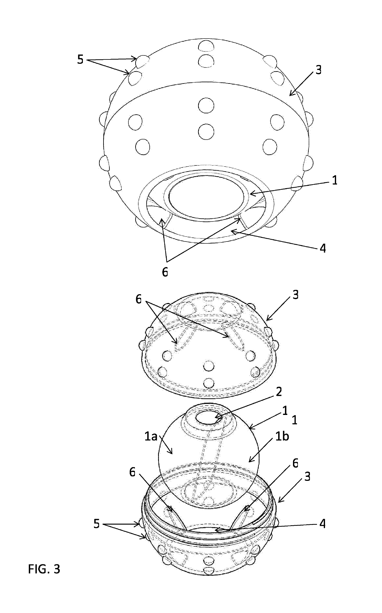 Device for dosing and dispensing a detergent composition