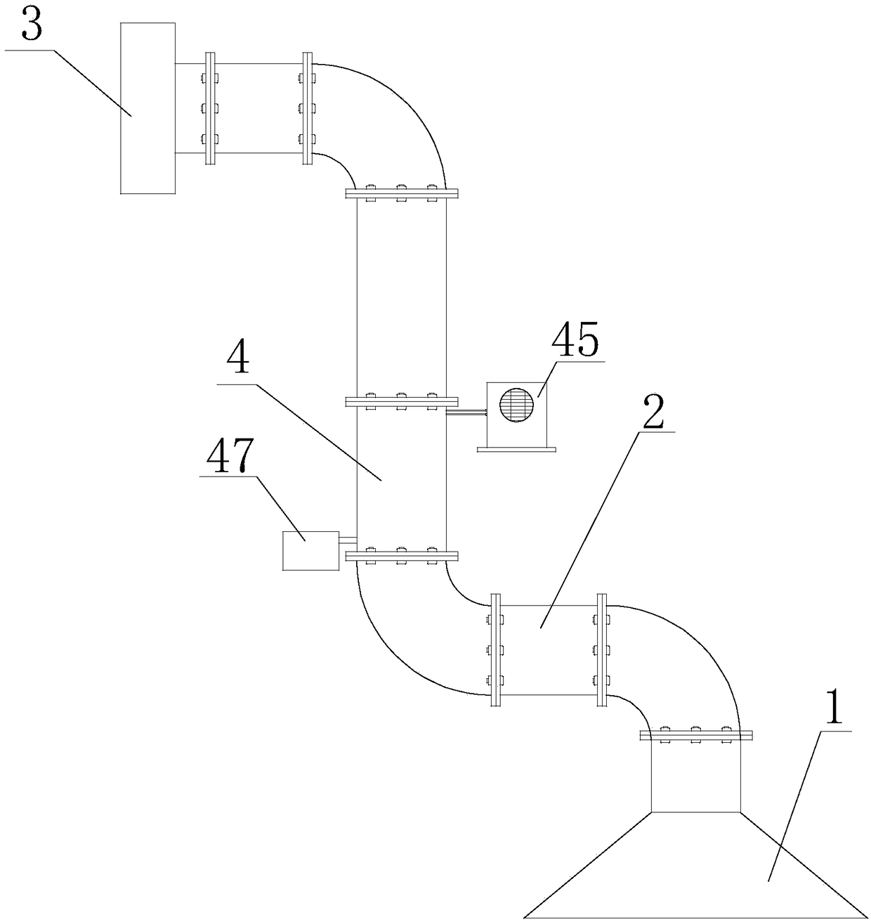 Kitchen fume condensing purification device