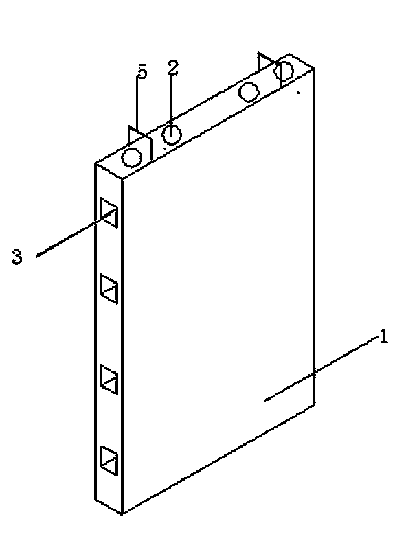 Precast concrete hollow component, and manufacturing method thereof