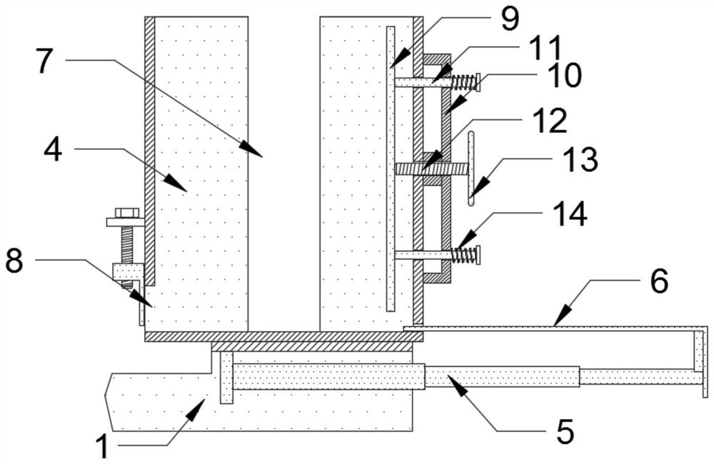 A feeding and conveying mechanism for sheet metal parts