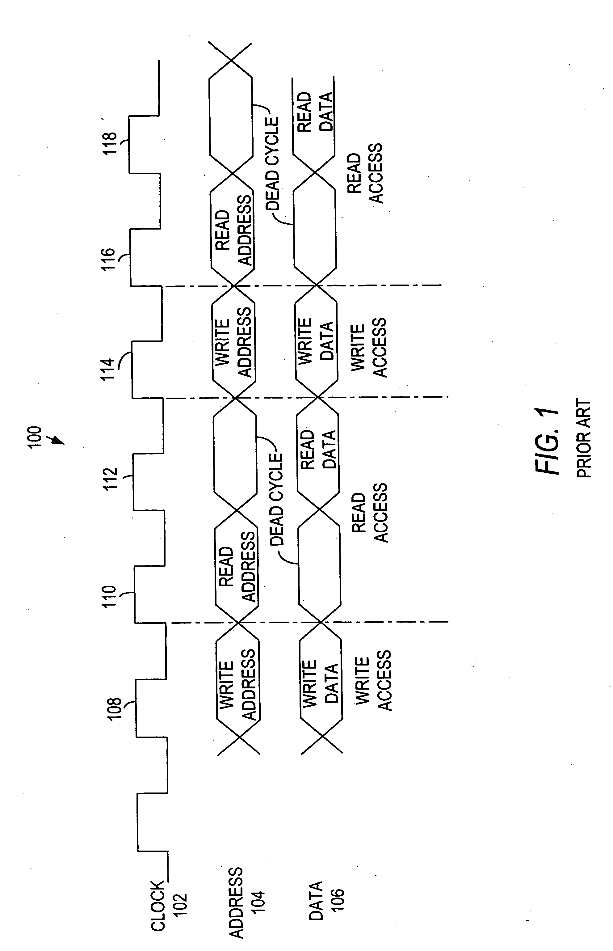 Multi-bank memory accesses using posted writes