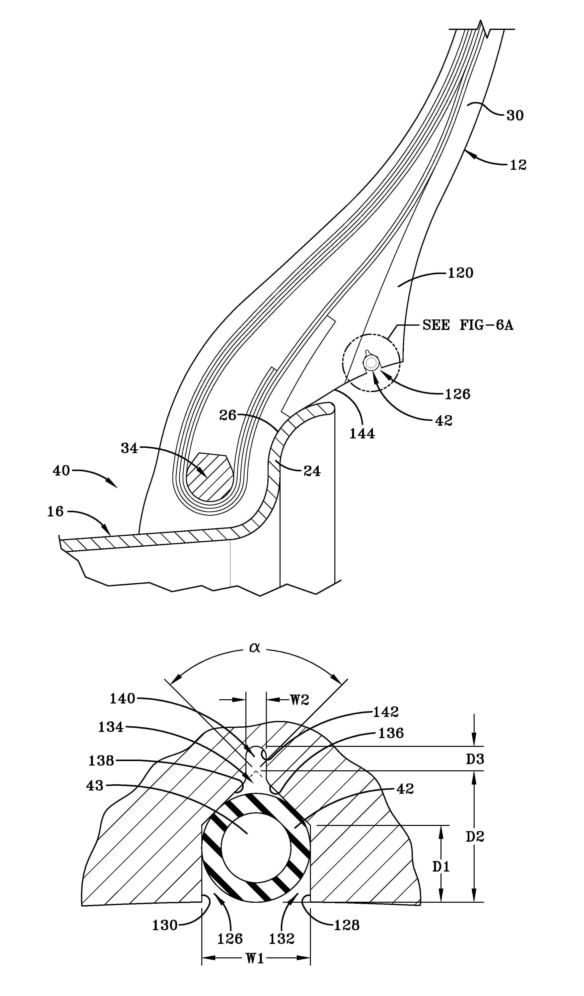 Self-inflating tire assembly