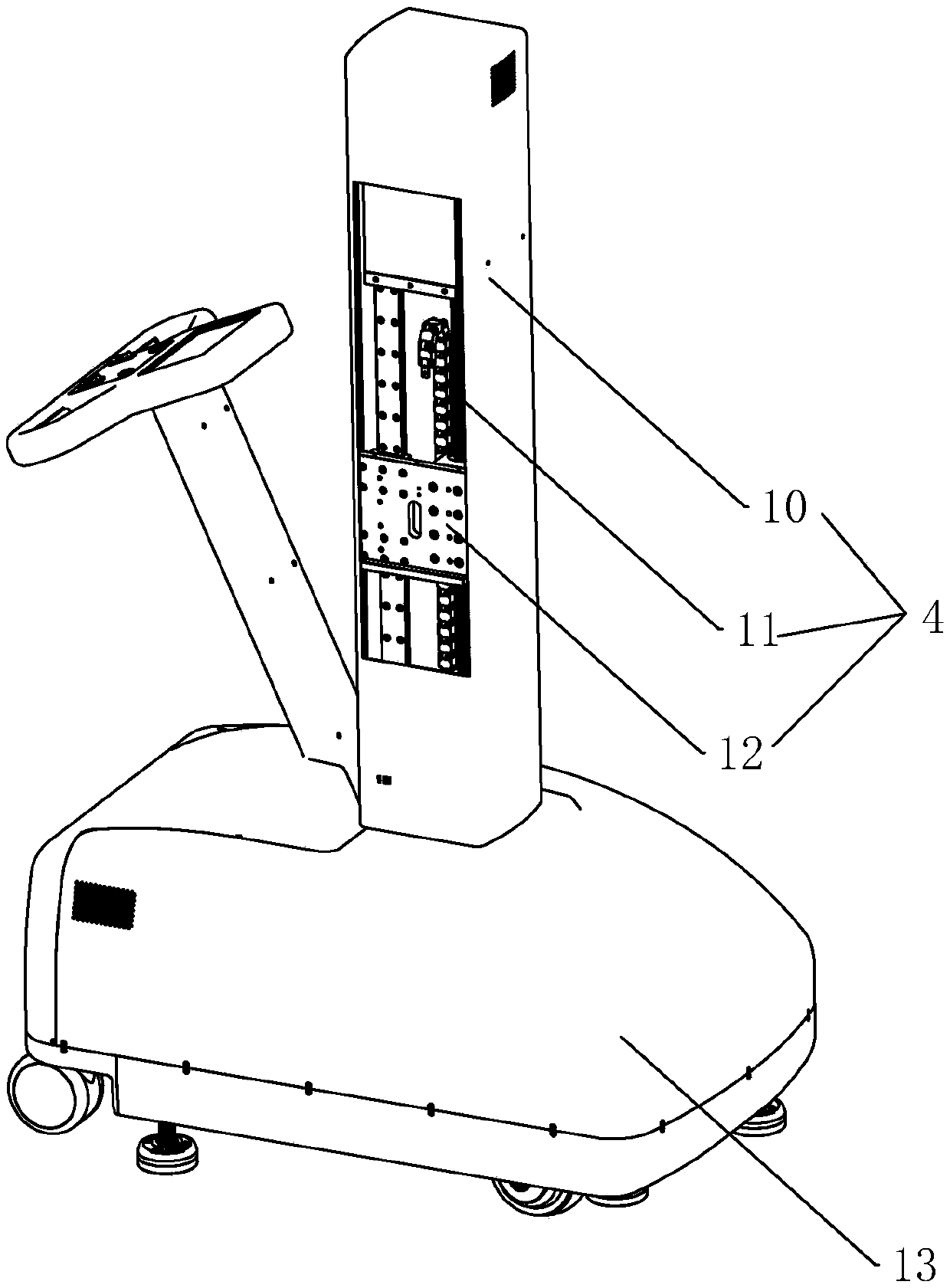 Master-slave robot system for thoracoabdominal cavity minimally invasive surgery and configuration method of system