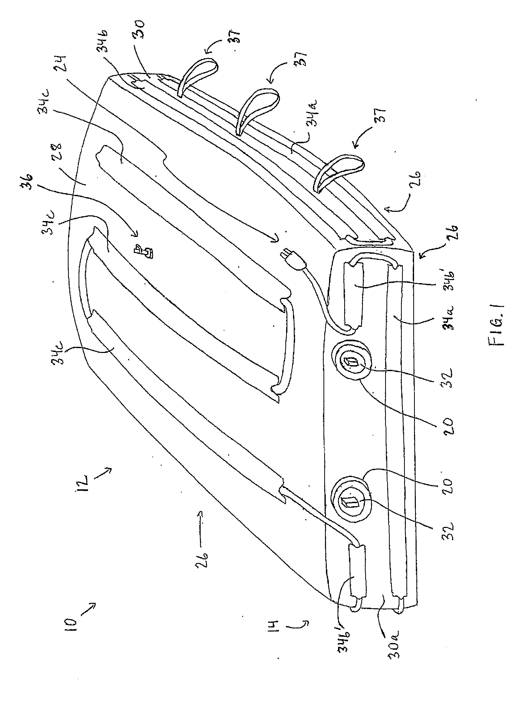 Heated Portable Tank for Containing Waste Material Therein