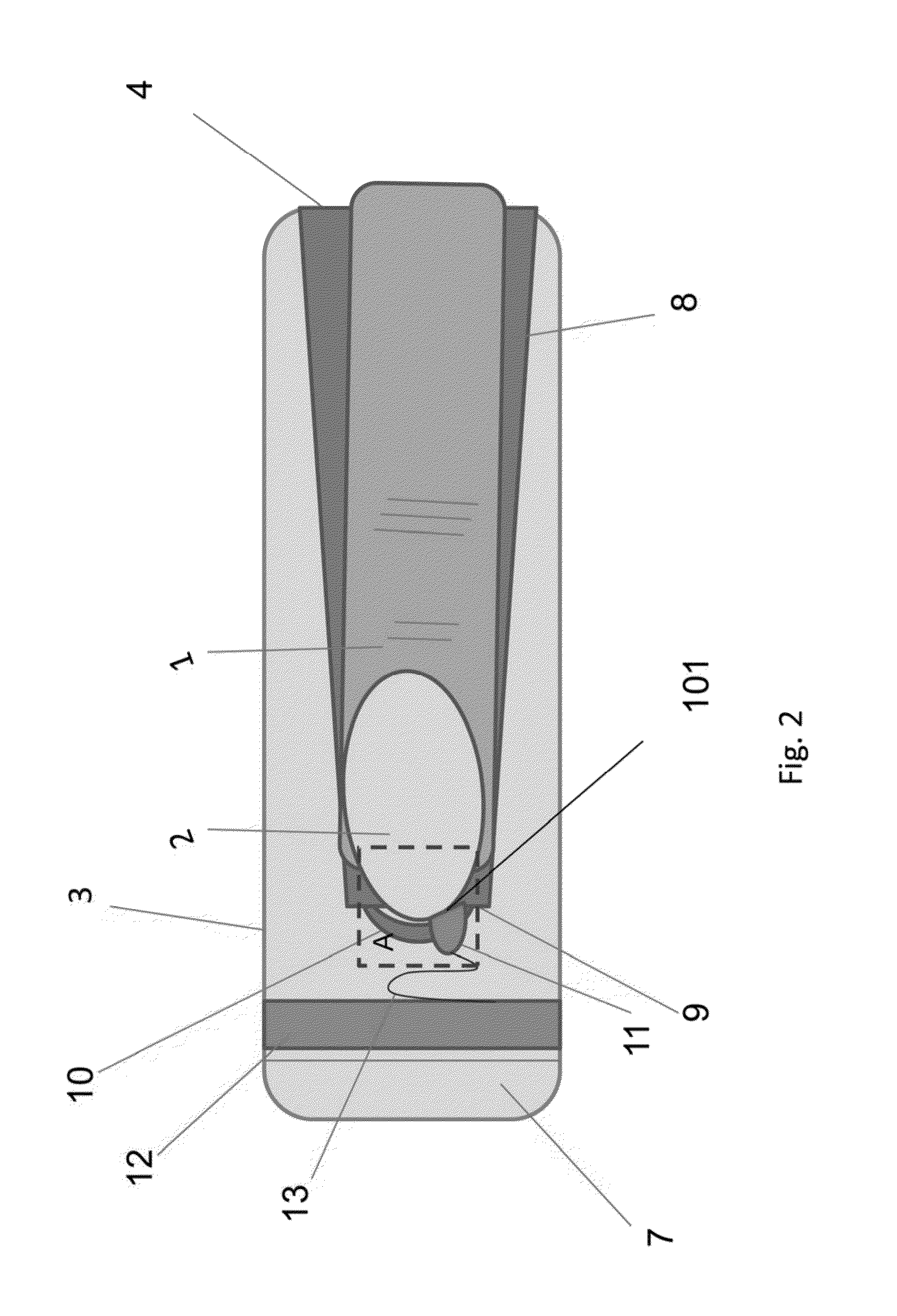 Device for altering a human or animal nail