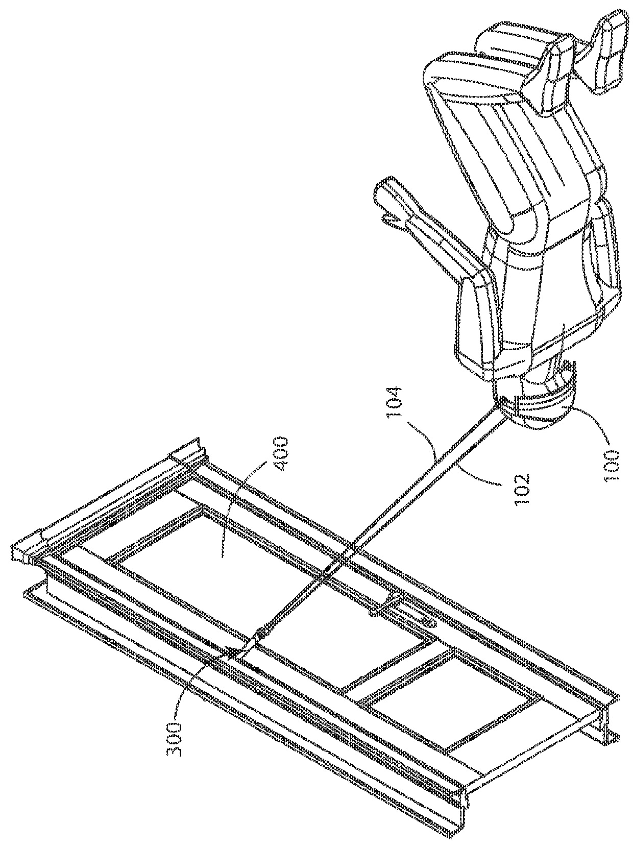 Portable traction device with sling