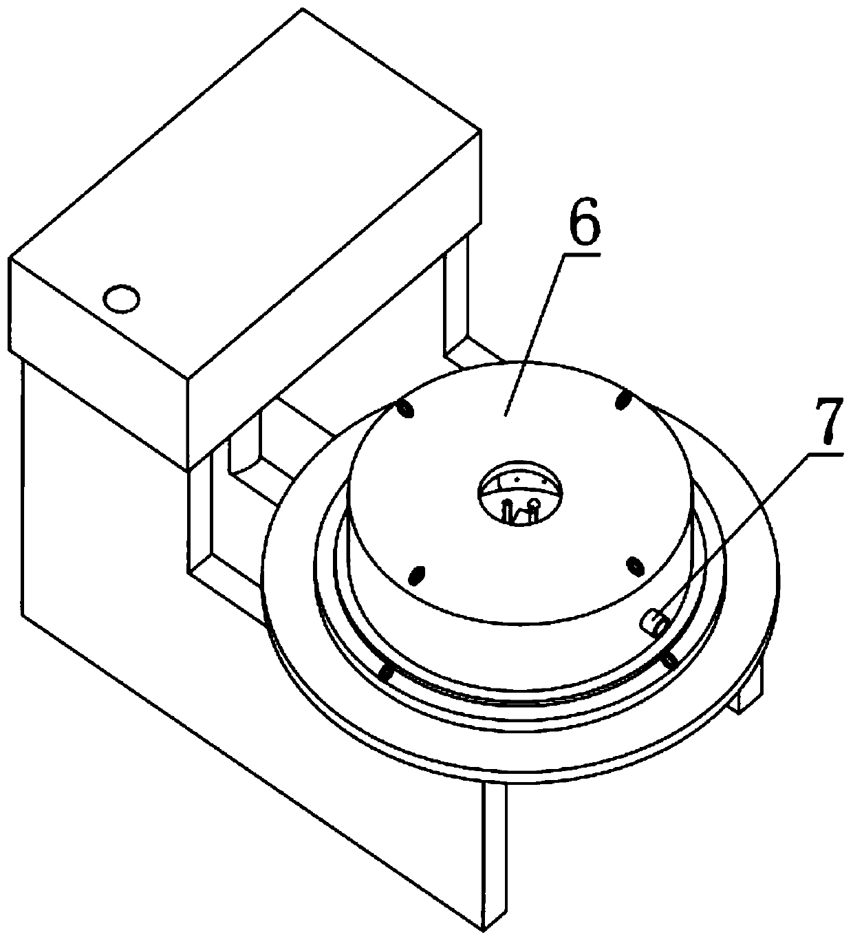 Radial tire mold and making method thereof
