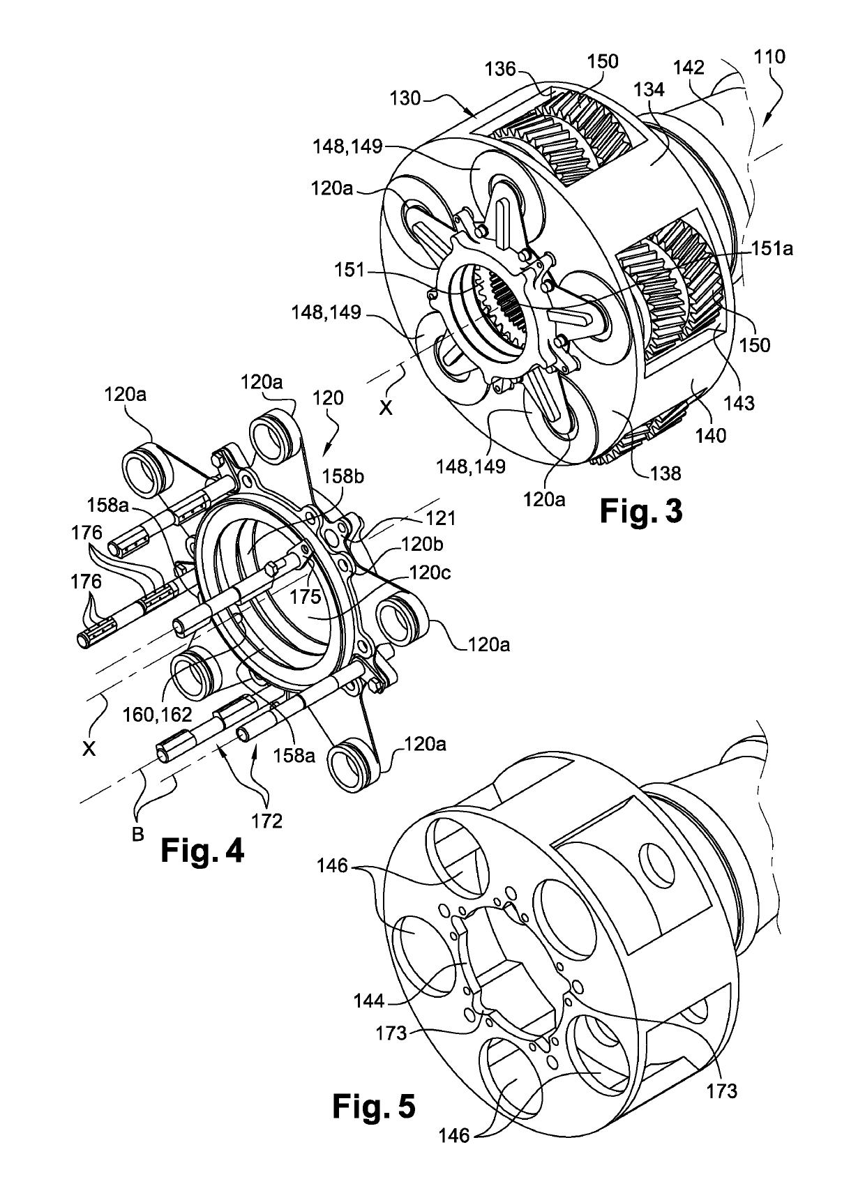 Planetary reduction gear ring gear for a turbine engine