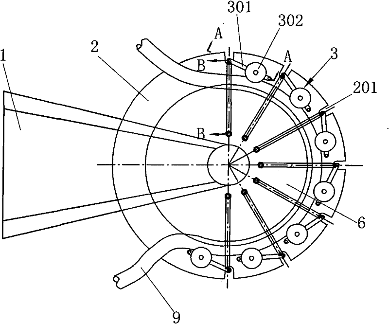 Submersible neutral cable synchronous retractable device
