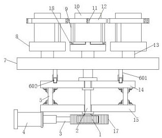 Rotary disc tool clamp for assembling plunger pump cylinder body