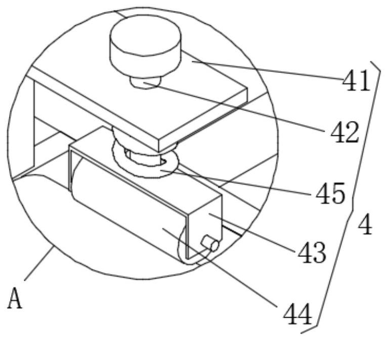 Glue injection device for broken bridge aluminum profile and glue injection method thereof